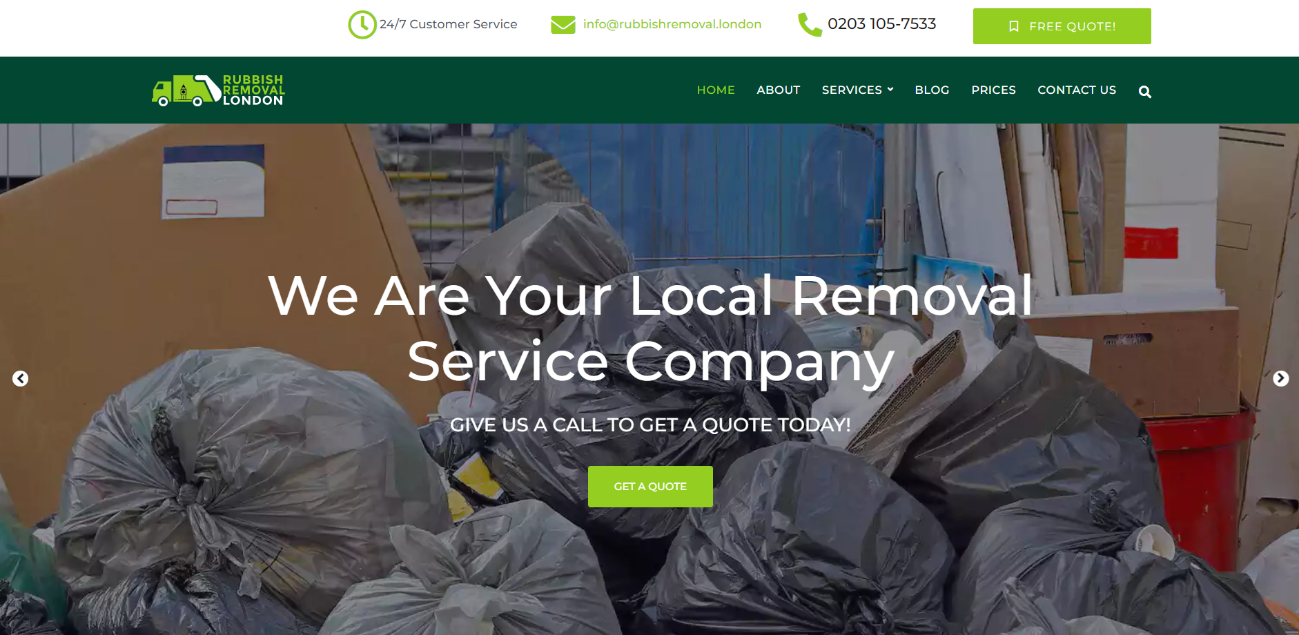 Rubbish Removal London