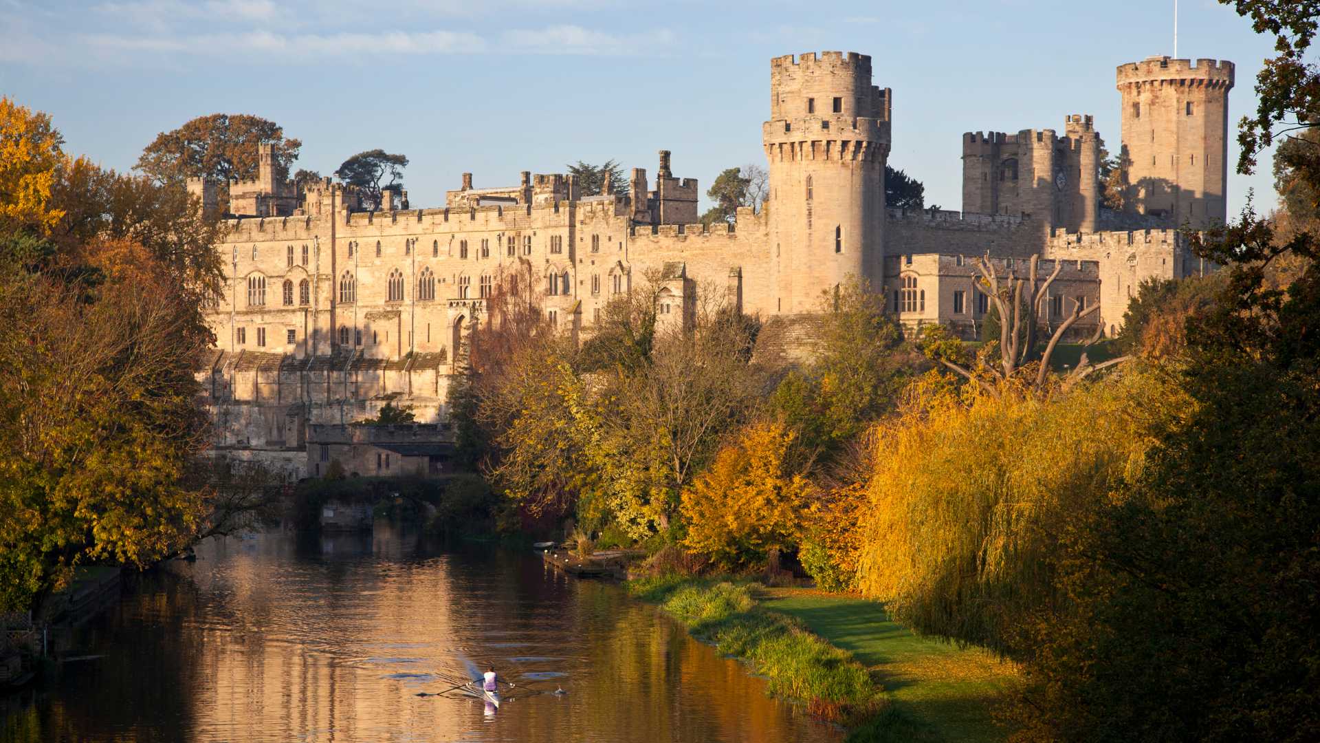 Penrhyn Castle in Autumn