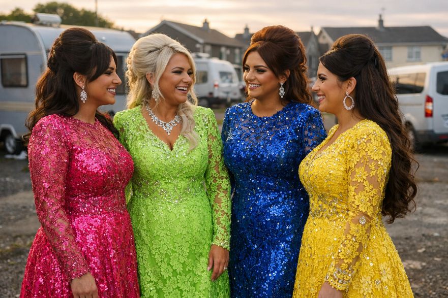 why do irish travellers dress provocatively