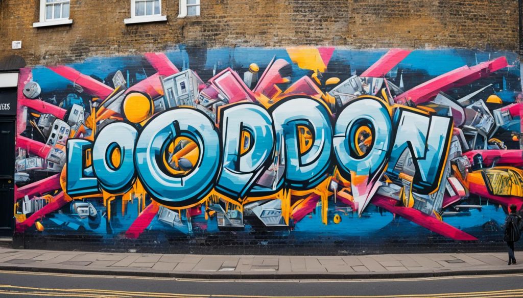 street art in london