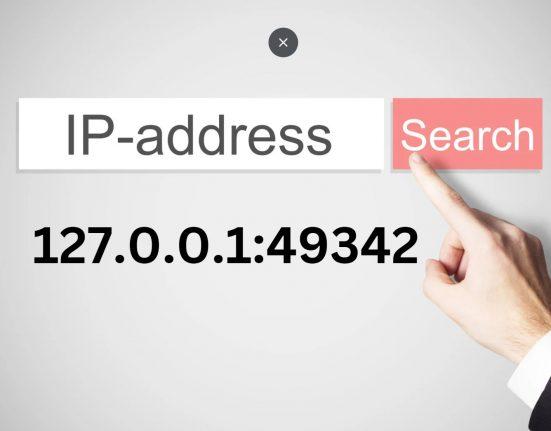 127.0.0.1 49342 ip address