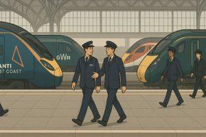 How much do train drivers earn at different UK rail companies