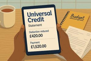What is the £420 Universal Credit boost and how does it work
