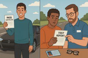 What Happens After You Pass or Fail the Driving Test