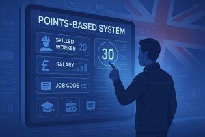 How is the points-based immigration system adapting