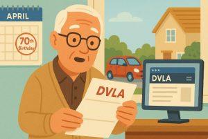 What Happens to Your Driving Licence When You Turn 70