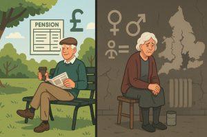 What are the current inequalities in the UK pension system