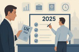 What are the major changes to the UK Skilled Worker visa in 2025