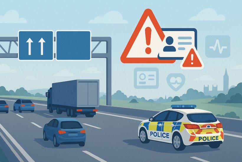how many points to suspend license in uk