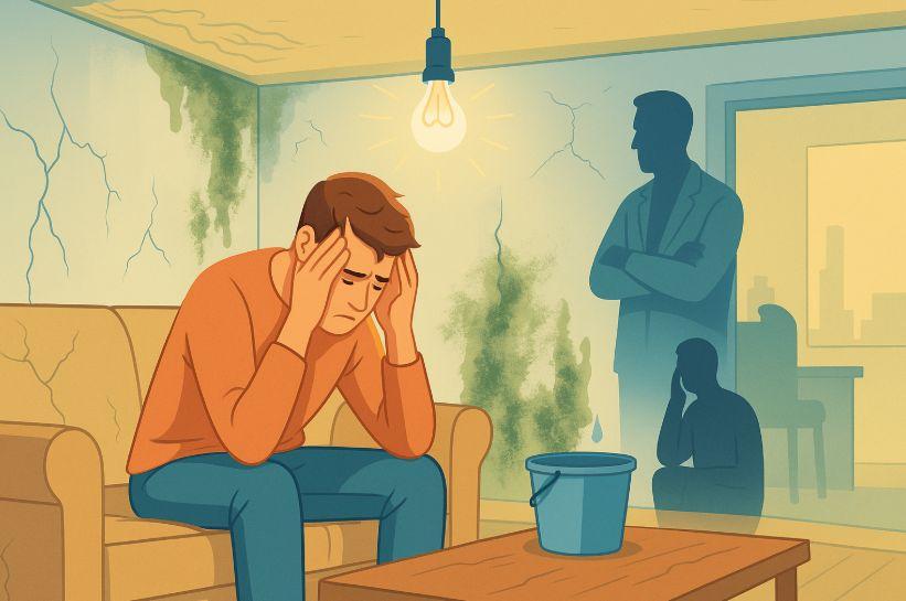 how much can i sue my landlord for emotional distress