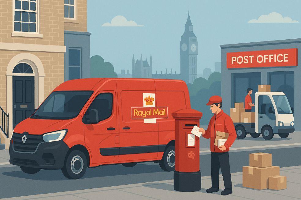 royal mail postage costs 2025