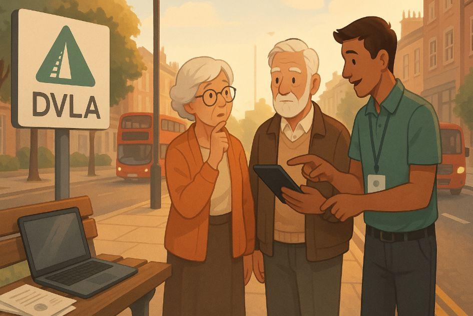 uk senior driver license renewal changes
