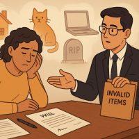 what you should never put in your will uk