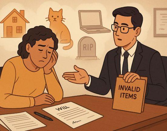 what you should never put in your will uk