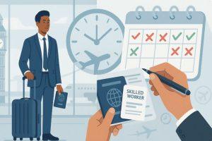 How does time outside the UK affect your settlement eligibility