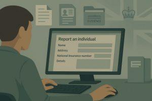 What Information Does HMRC Require When Reporting Someone
