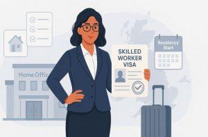 What are the UK Skilled Worker Visa residency requirements