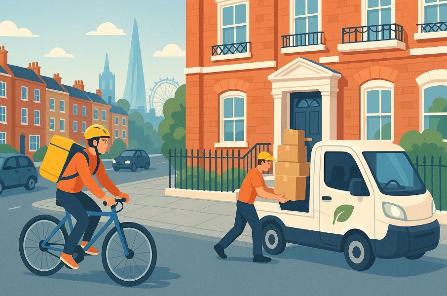 i need a parcel collected and delivered to me