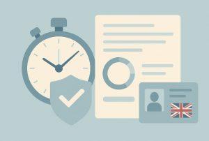 What is the processing time for a standard DBS check