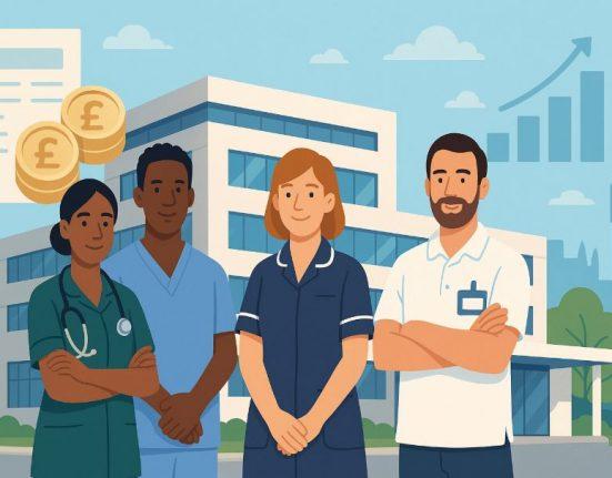 nhs band 6 take home pay