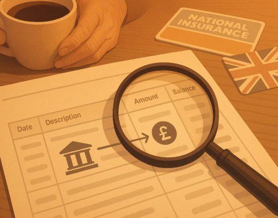 what does dwp sp mean on bank statement