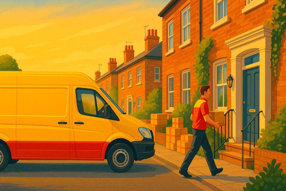 what time do dhl deliver until