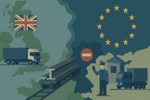 How are UK steel exporters impacted by EU steel tariffs post-Brexit