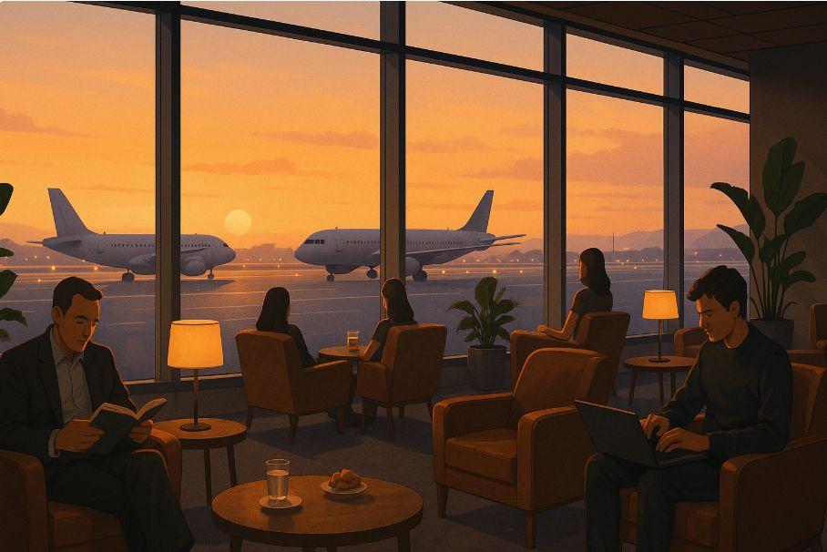 which is the best lounge at manchester airport terminal 2