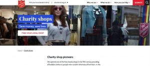 The Salvation Army Shop