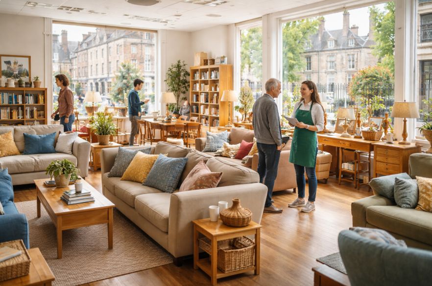 charity shop cambridge uk