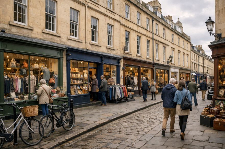 charity shops bath uk