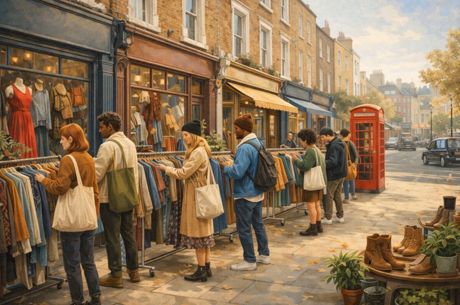 charity shops in london