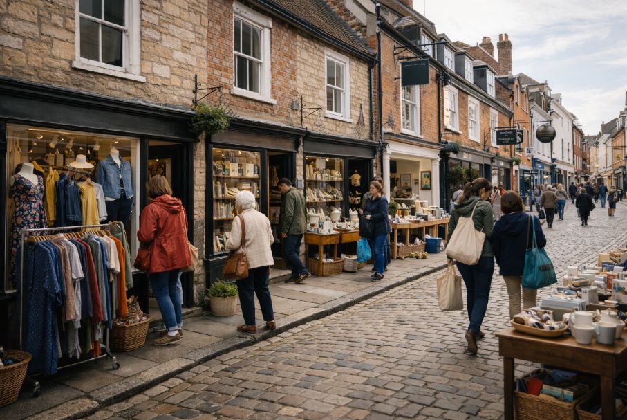 charity shops salisbury uk