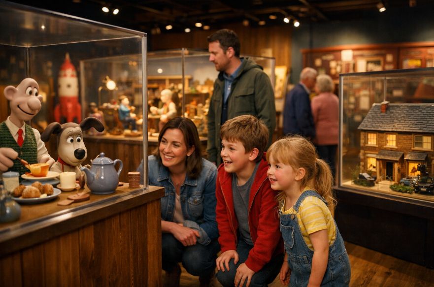 wallace and gromit exhibition preston