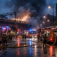 queens road peckham fire
