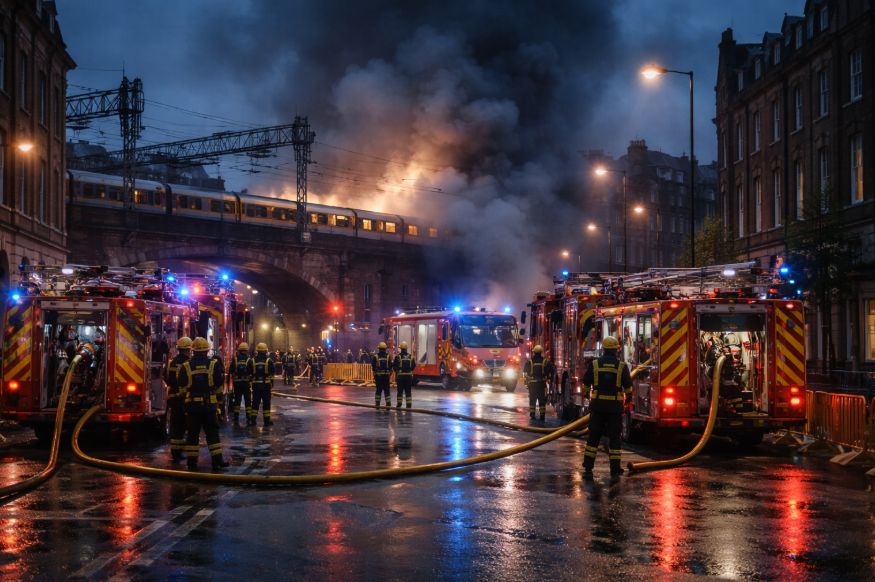 queens road peckham fire