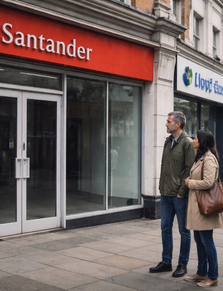 santander bank branches closing