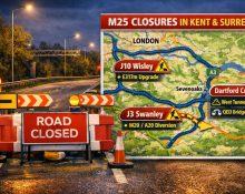 m25 closures