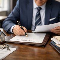legal document that describes how to manage an estate