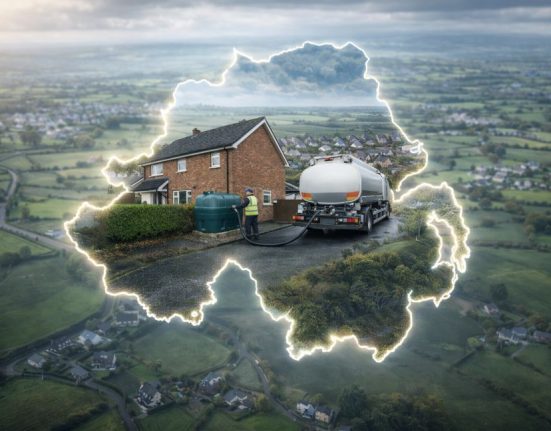 what price is 500 litres of oil in northern ireland