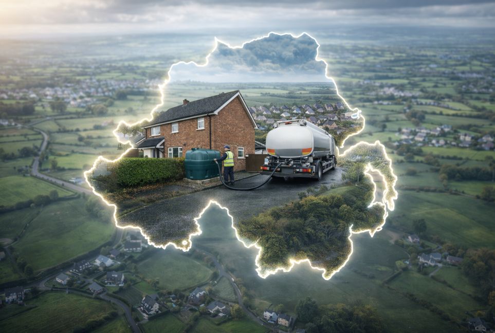 what price is 500 litres of oil in northern ireland