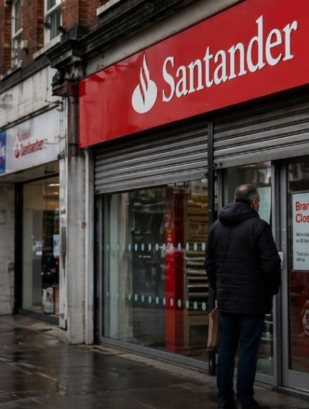 Santander 13 Branches closing Next Week