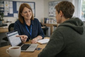 What support services are available for claimants