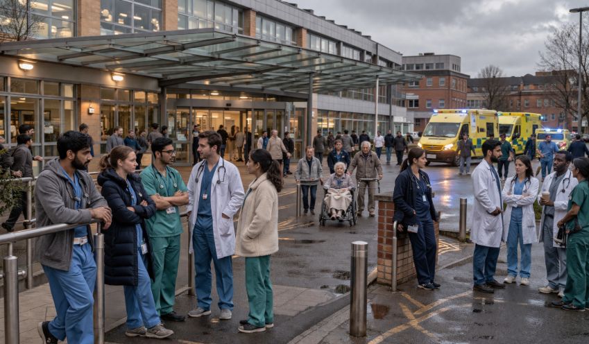 nhs England six-day strike