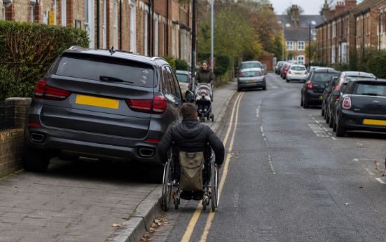 england pavement parking ban